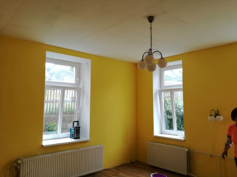 Snižování stropů sádrokartonem